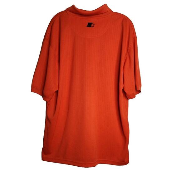 Starter OSU Cowboys, Orange, Short Sleeve Polo Size Mens Large - Picture 2 of 7